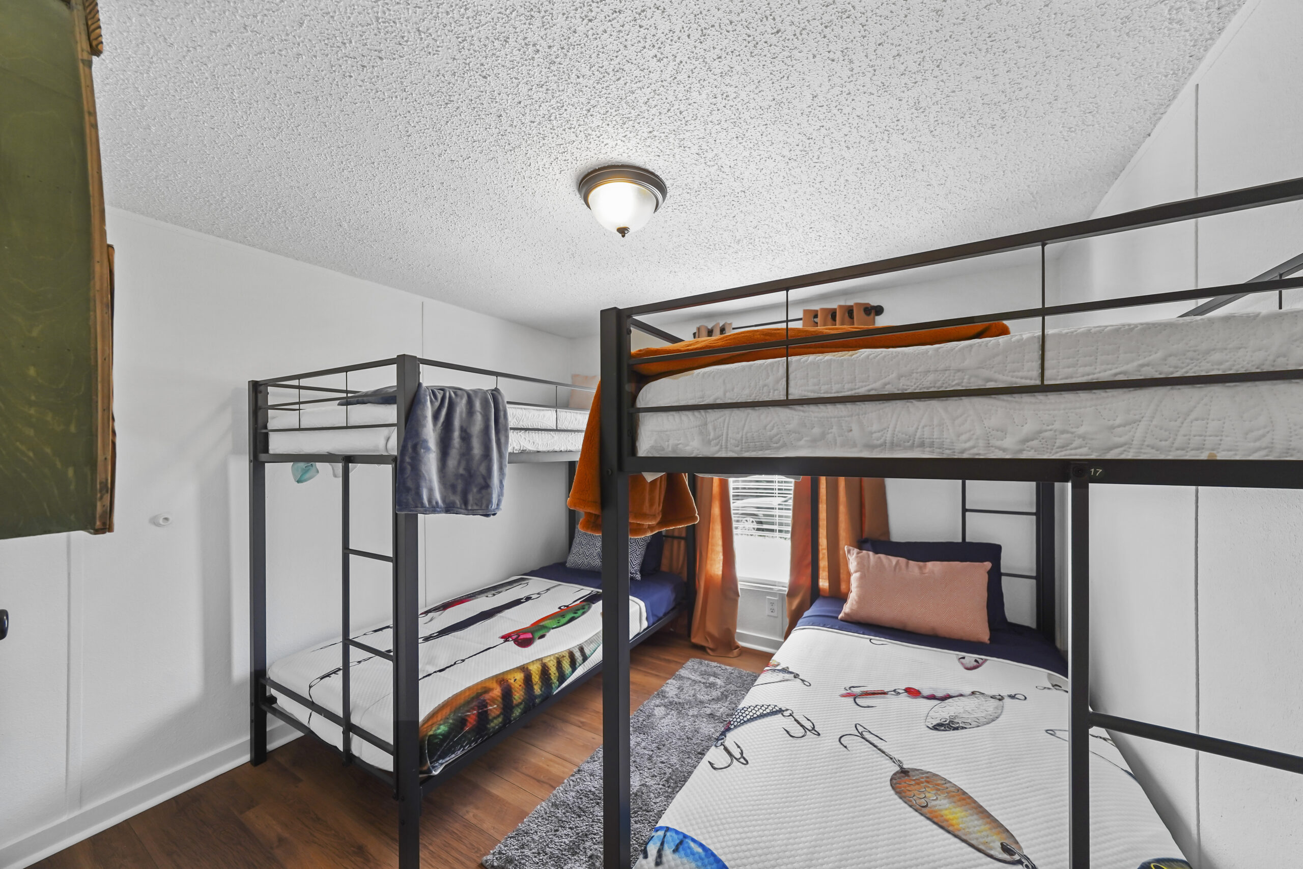 Bunk room - the property sleeps 8