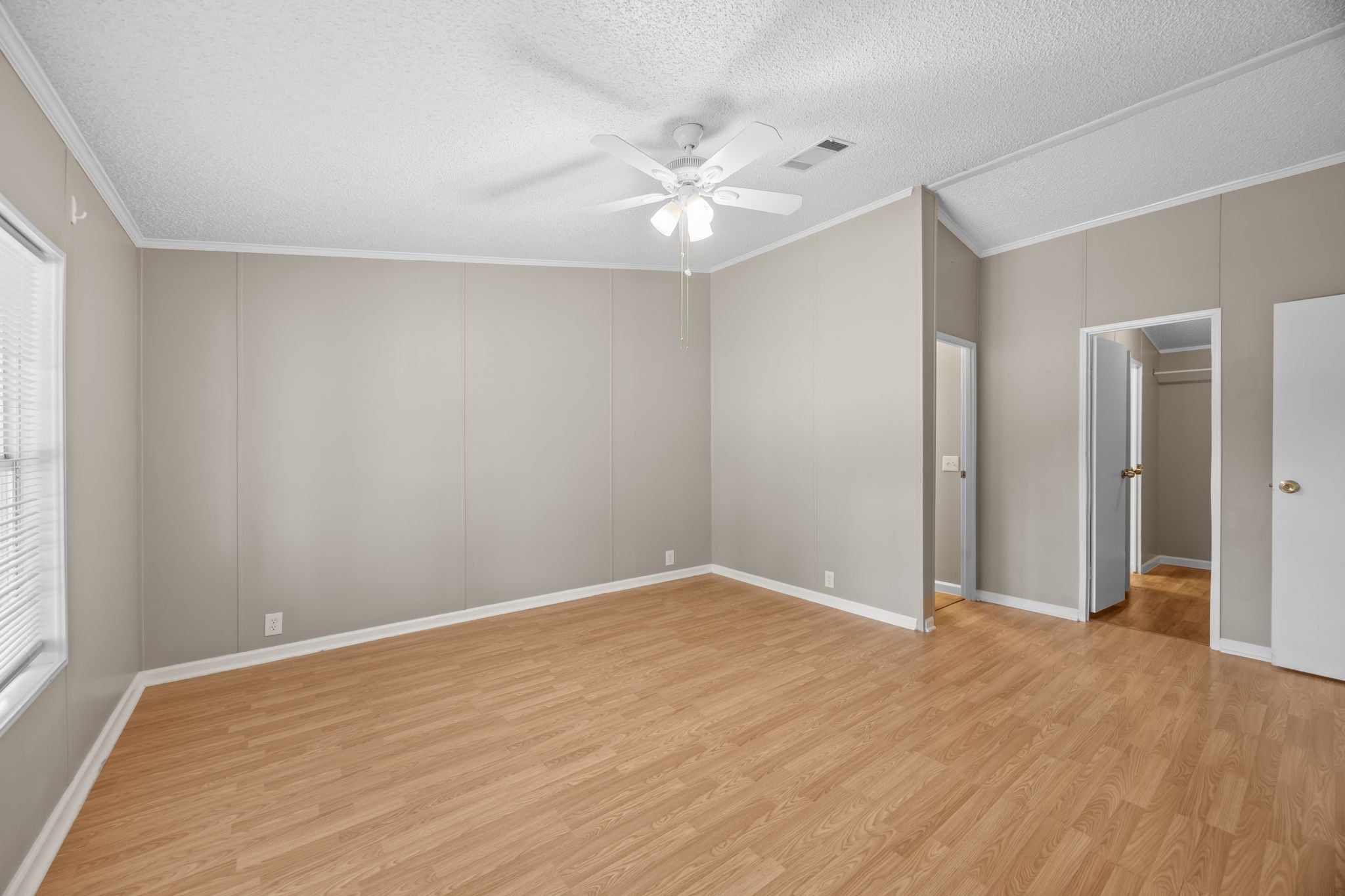 Primary bedroom, second angle. 14279 Shadow Bay Dr, Willis TX