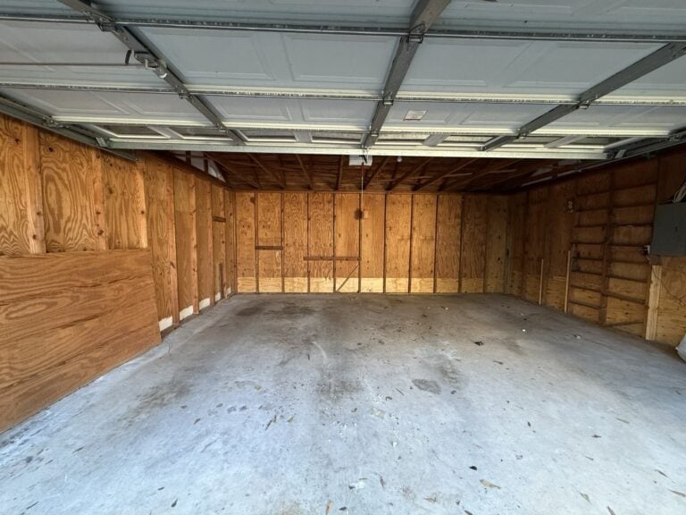 2830 Shadowdale Dr Houston TX detached two-car garage interior